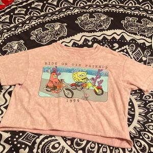 A graphic sponge bob t shirt! Size xs.